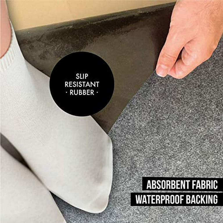 JDGG Waterproof Garage Floor Mat for Under Car, 7'9x18' Heavy Duty  Containment Mat with Free Floor Squeegee, Protects Garage Floor from Water,  Mud