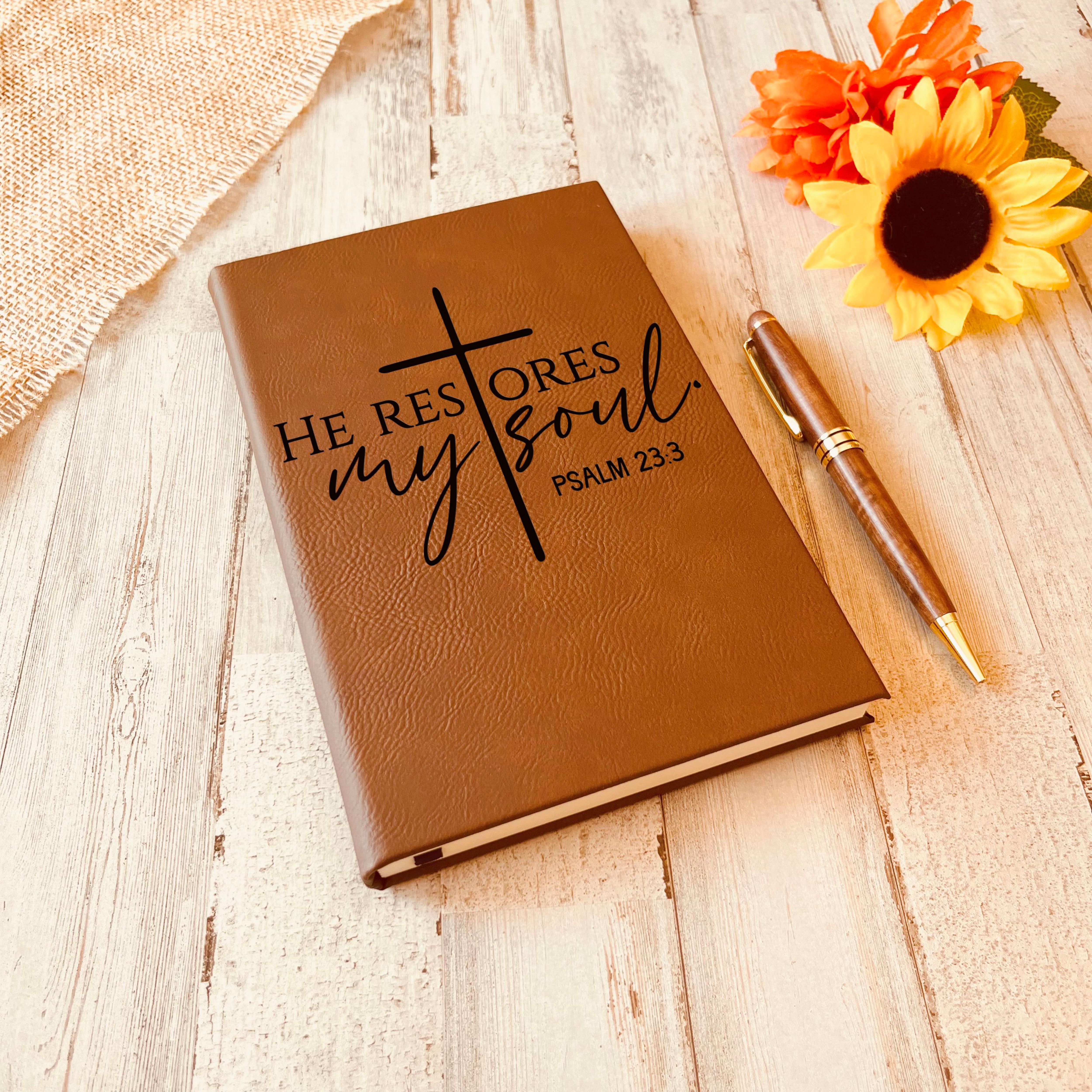 Personalized Christian Prayer Journal for Men & Women: Custom Design Cover, Daily Devotional, Scripture Writing, Gratitude and Faith Gift
