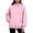 Pink, variant on FAHUOMU Women's Mock Neck Sweatshirt Dolman Sleeve Pullover Oversized Tops Casual Fall Winter Hoodies with Pocket