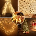 thumbnail image 4 of 20M 200 Luces Usb Cadena Luces Blanco Cálido Control Remoto Árbol de Navidad Decoración Irfora Cadena de luz, 4 of 7