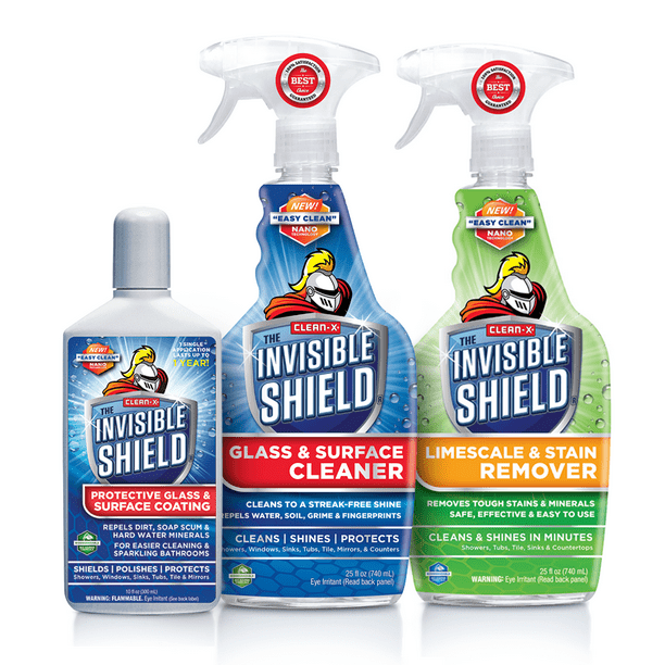 Invisible Shield Glass & Shower Protection Kit (3 items)
