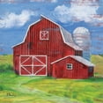 thumbnail image 3 of Brent, Paul 15x15 Black Modern Framed Museum Art Print Titled - Homeland Barn II, 3 of 5