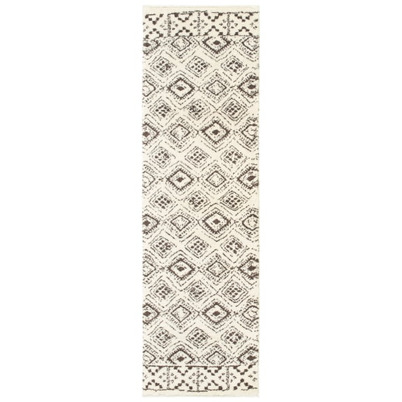 Sphinx Verona Area Rug 1330W Ivory Diamond Angled 2' 3" x  7' 6" Rectangle