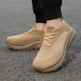 thumbnail image 4 of Men's Extra Wide Running Shoes, Lightweight Breathable Knit Sneakers with Cushioned Thick Sole for Walking, Training, and Daily Comfort, 4 of 9