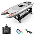 thumbnail image 2 of 805 RC Boats 2.4G 25KM/H High Speed Racing Boat Remote Control Boats 4Channels For Kids Adult Racing Boat, 2 of 8