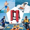 thumbnail image 4 of WARMOUNTS Automatic Inflatable Life Jacket w/ Whistle, Adult PFD Survival Buoyancy Vest for Boating Fishing Sailing Surfing Kayaking for Men Women Max Waist Size: 50'', 4 of 7
