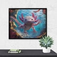 thumbnail image 5 of Diamond Art Kits for Adults, Cute Underwater AxolotlDiamond Painting Kits for Beginners, Frameless Round 5D Full Drill Diamonds Art Pictures Gem Art Crafts Home Decor Gifts, 5 of 8