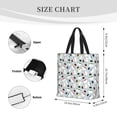 thumbnail image 3 of Easygdp Colorful Hat Snowman Bolsa Tote para Mujer, Bolso de Hombro para Trabajo, Playa, Viajes, Compras y Supermercado, 3 of 7