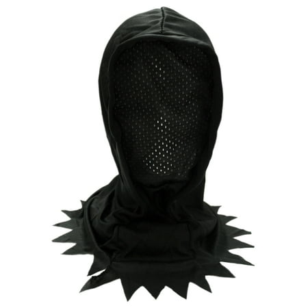 SeasonsTrading Adult/Teen Black Hidden Face Mask Hood