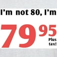 thumbnail image 3 of CafePress - Funny Tax 80Th Birthday Light T Shirt - Men's Classic Graphic T-Shirt, 3 of 4