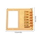 thumbnail image 5 of Greeniant Puente de guitarra eléctrica portátil modificado profesional puentes de instrumentos de cuerda preperforados reemplazo de pieza para Accesorios para instrumentos musicales, 5 of 6