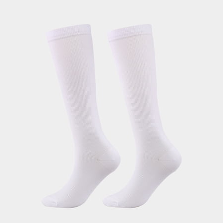 DNAKEN (6 pairs) Compression Socks for Women & Men Circulationis Best Support for Athletic Running,Hiking,Nursing wide calf compression socks women socks for men
