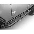 thumbnail image 2 of Rugged Ridge by RealTruck Side Steps for Wrangler JL | Round, 3", Black | 11591.12 | Compatible with 2018-2024 Jeep Wrangler JL/JLU, 2 of 6