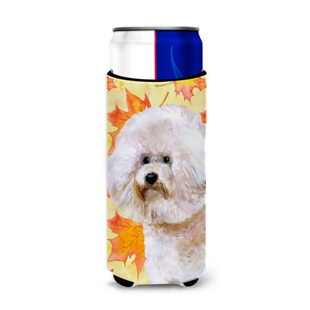 Bichon Frise #2 Fall Michelob Ultra Hugger for slim cans