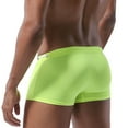 thumbnail image 4 of CALAFEBILA Swim Trunks Men Summer High Stretch Quick Dry Solid Swimming Athletic Swim Shorts with Mesh Liner, 4 of 4