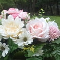 thumbnail image 4 of Cemetery Flowers, Sympathy Flowers, Artificial Silk Flowers For Grave, Memorial Flower Arrangements For Decorating Tombs, Coffins Or Memorials. For Memorial Day, Mother's Day, Father's Day (Saddle), 4 of 7
