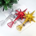 thumbnail image 2 of Adornos de hierro con purpurina dorada para árbol de Navidad, adornos para el hogar, adorno para árbol de Navidad, Año Nuevo, 2021, 1 ud., 2 of 4
