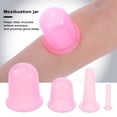 thumbnail image 1 of 4Pcs/Set Silicone Cupping Set Firm Smooth Skin Tighten Legs Tummy Butt Multifunctional Vacuum Suction Cups, 1 of 8
