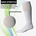 thumbnail image 5 of Yacht & Smith 120 Pairs Mens Wholesale Bulk Cotton Tube Socks, Referee Style, 10-13, 5 of 7