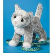 Douglas Cuddle Scatter Gray Cat 8 Plush Stuffed Animal Toy #4023