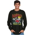 thumbnail image 4 of Dennis The Menace Always Hustle Men's Big & Tall Long Sleeve Graphic Tee Brisco Brands 2X, 4 of 5