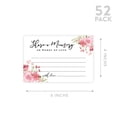 thumbnail image 5 of Koyal Wholesale Share a Memory Cards, Pink Flower Blossoms Cards for Wedding, Life Memories, 4" x 6", 52-Pk, 5 of 5