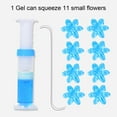thumbnail image 6 of Kripyery Toilet Cleaner Gel Small Flower Shape Aromatic Large Capacity Sealed Needle Design Remove Odors Multi Flavors Toilet Air Freshener Fragrance Deodorant for Bathroom, 6 of 8