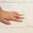 thumbnail image 4 of Mohawk Home Regency Plush Stain/Fade Resistant Non-Slip Machine Washable Bath Mat, Parchment, 1'5" x 2', 4 of 9