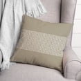 thumbnail image 3 of Creative Products Gray Wicker Pattern 18 x 18 Spun Poly Pillow, 3 of 3