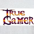 thumbnail image 3 of CafePress - True Gamer Ash Grey T Shirt - Men's Classic Graphic T-Shirt, 3 of 4