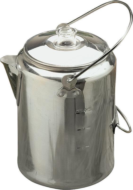 Silver Coghlans 9-Cup Aluminum Coffee Pot 