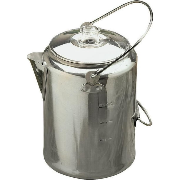 Tex Sport Percolator, Aluminum, 9Cup