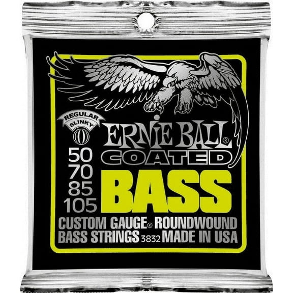 Ernie Ball Coated Bass Strings Regular