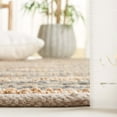 thumbnail image 5 of SAFAVIEH Natura Alecia Striped Area Rug, Natural/Gray, 4' x 6', 5 of 8