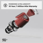 K&N Performance Universal Cold Air Intake System: Easy Installation, Engineered to Maximize Airflow, Boost Horsepower & Torque, 54-5000