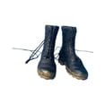 thumbnail image 2 of figatia 1/6 Scale Ankle Boot Miniature Figure Costume Fashion Stylish Casual Cosplay Low black, 2 of 9