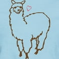 thumbnail image 3 of CafePress - Cute Alpaca Women's Light T Shirt - Women's Classic T-Shirt, 3 of 4