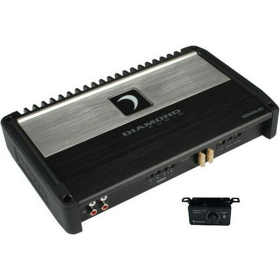 DIAMOND AUDIO® DES400.2D 400W RMS ELITE DES-SERIES 2-CHANNEL CAR AMPLIFIER AMP