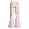 thumbnail image 6 of Girls High Waisted Flare Pants Uniform School Pants Kids Flare Bell Bottoms Casual Trousers 9-10 Years, 6 of 8