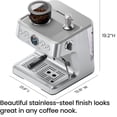 thumbnail image 2 of Chefman - Máquina De Espresso Con Molino, 2 of 8