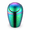 Rainbow, variant on ABCISI Mini Desktop Trash Can With Swing Lid, Egg Shaped Metal Garbage Can, Premium Stainless Steel Reusable Waste Bin For Kitchen Bathroom Office Dressing Table Counter Top (Copper, 0.4 Gallon)