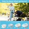 thumbnail image 6 of [Foldable Travel Potty] Portable Foldable Travel Potty Chair | Suitable for Boys and Girls, Indoor and Outdoor, Easy to Clean | Comes with Storage Bag and 20 Free Travel Bags, 6 of 10