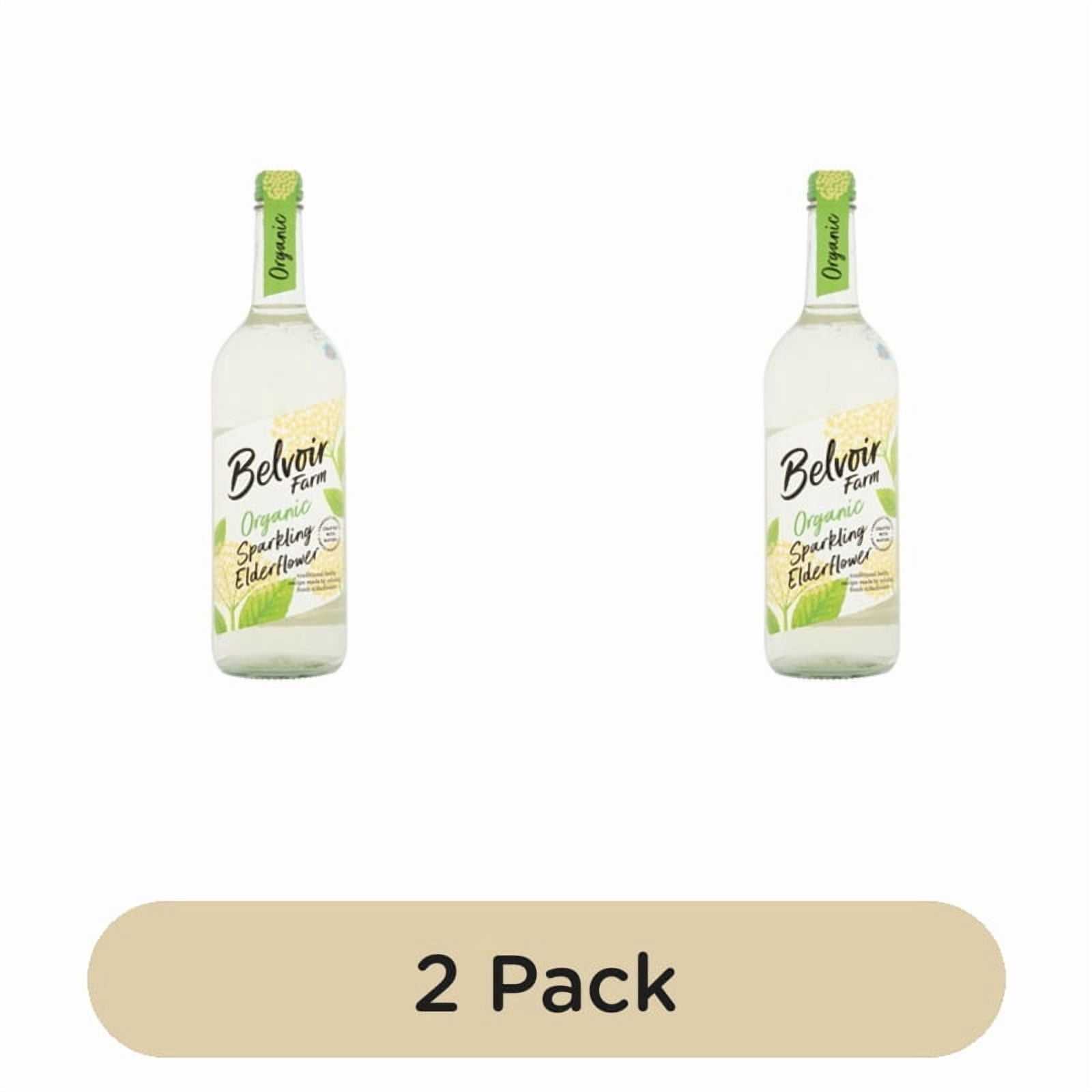 Belvoir Organic Elderflower Presse 750ml, British Import (Pack of 2)