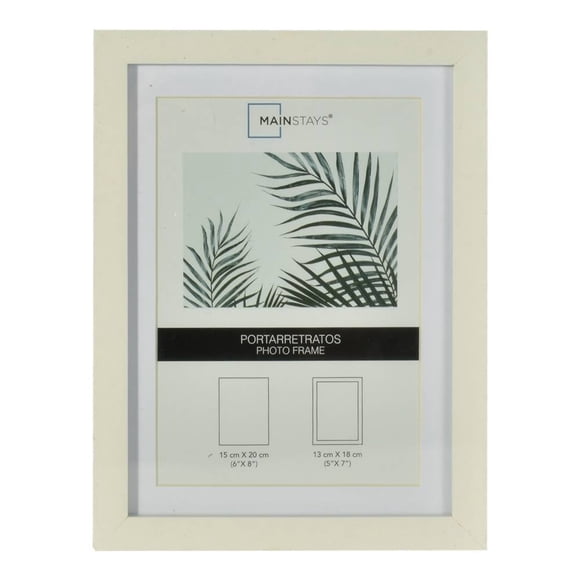 Portarretrato Mainstays Modular Blanco 5 x 7 pulgadas