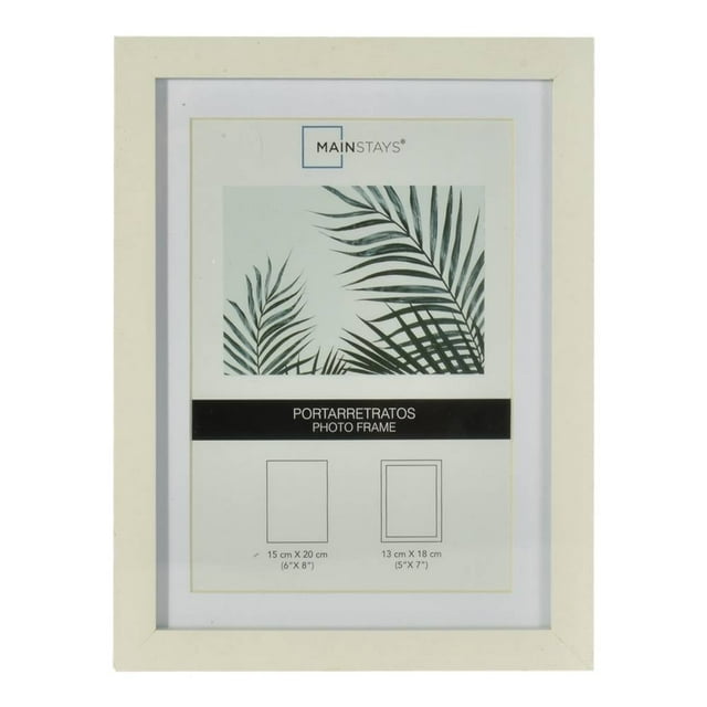 Portarretrato Mainstays Modular Blanco 5 x 7 pulgadas