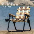 thumbnail image 7 of GoSports Outdoors WOVN Beach Backpack Chair - Premium Folding Camping Chair - 9 Styles Available - DRIFTER, 7 of 7