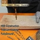 thumbnail image 4 of Titanium Hex Drill Bit Set 135 Degree Tip HSS Impact Drill Bit Set, 4 of 5