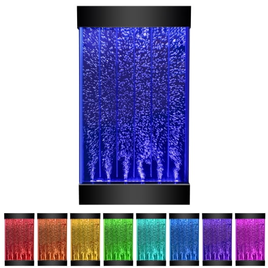 Playlearn Mur de Bulles Sensorielles 90 cm - Couleurs Changeantes avec Télécommande - Lumière Murale pour l'Autisme