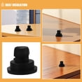 thumbnail image 3 of SKISUNO 12 Pcs Rubber Feet for Rice Cooker Foot Plug Black Rubber Scratch Resistance Round Shape, 3 of 8