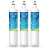 Waterdrop 5231JA2006A Refrigerator Water Filter, NSF 53&42 Certified to Reduce 99% Lead, Compatible with LG LT600P, 5231JA2006A, 5231JA2006B, Kenmore 9990, 5231JA2006E, 5231JA2006F, 469990 (Pack of 3)